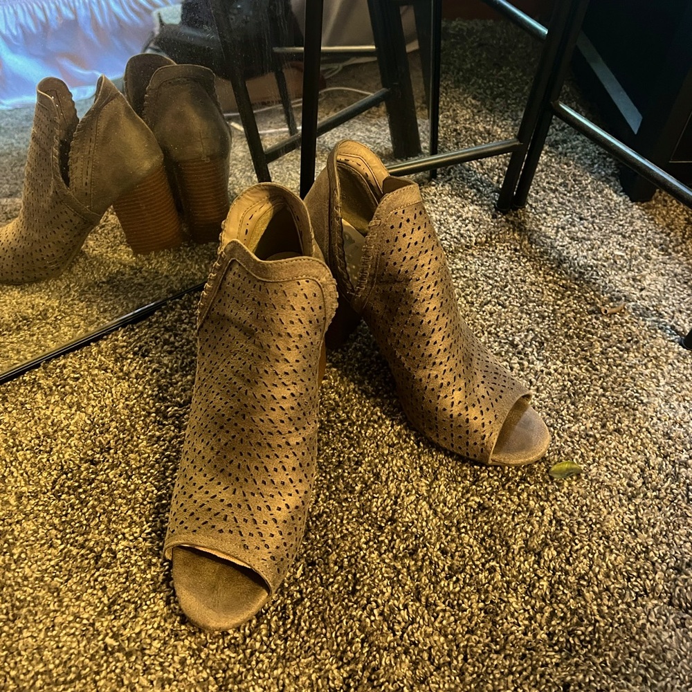 Fergalicious booties.